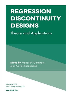 cover image of Regression Discontinuity Designs